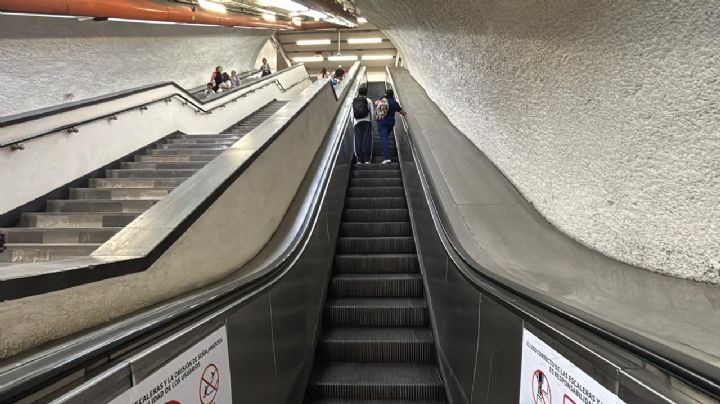 Metro CDMX pone en funcionamiento 8 escaleras eléctricas en Polanco