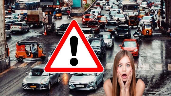 Reportan el lanzamiento de objetos a autos de la CDMX ¿en qué parte?