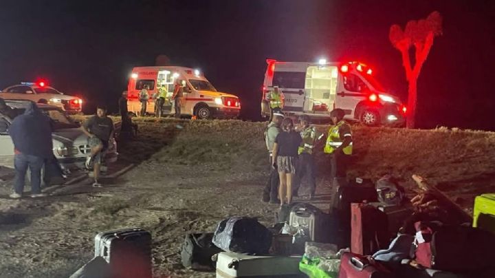 Vuelca autobús con migrantes de Guanajuato y Michoacán: Dos muertos y 17 heridos