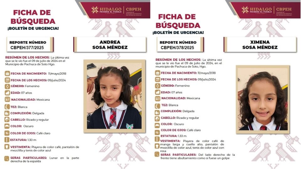 En mayo, las niñas cumplieron siete años de edad, lo que fue sin su madre