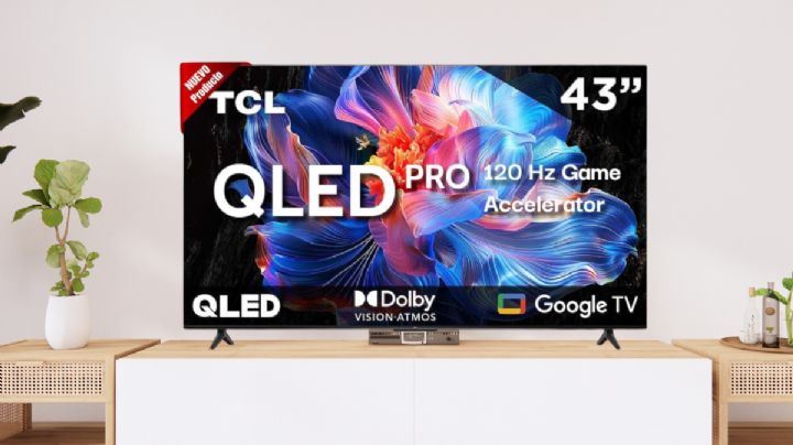 Esta pantalla TCL de 43" cae de precio y es el regalo perfecto para el Día del Padre