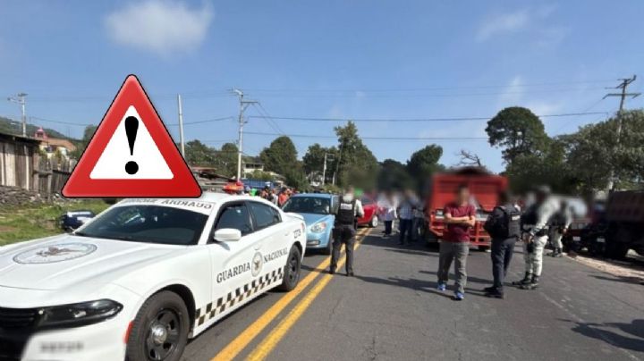 Bloquean carretera Xalapa - Perote por desaparición de trailero; esto sabemos