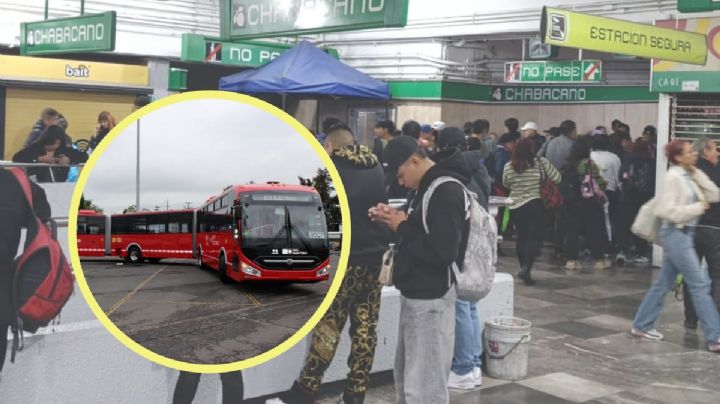 Metro CDMX restablece servicio en Línea 8; Metrobús suspende servicio en esta línea
