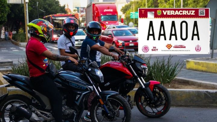 Reemplacamiento obligatorio de motos en Veracruz: multas iniciarán a partir de este día
