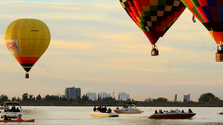 La última vez que pudieron usarse lanchas en El Palote; ahora la presa por fin está "renaciendo"