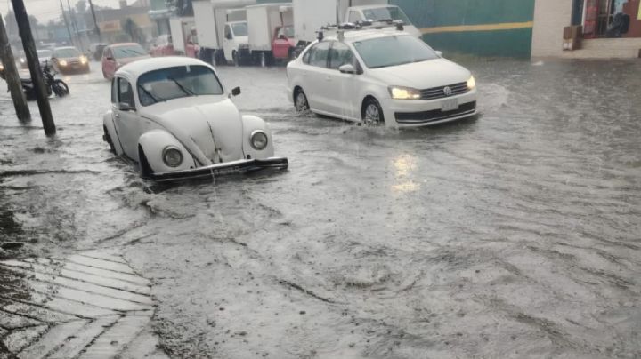 Lluvias provocan inundaciones en 7 municipios del Edomex