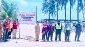 Foto ilustrativa de la nota titulada Marea roja arruina vacaciones en playas de Centla, Tabasco