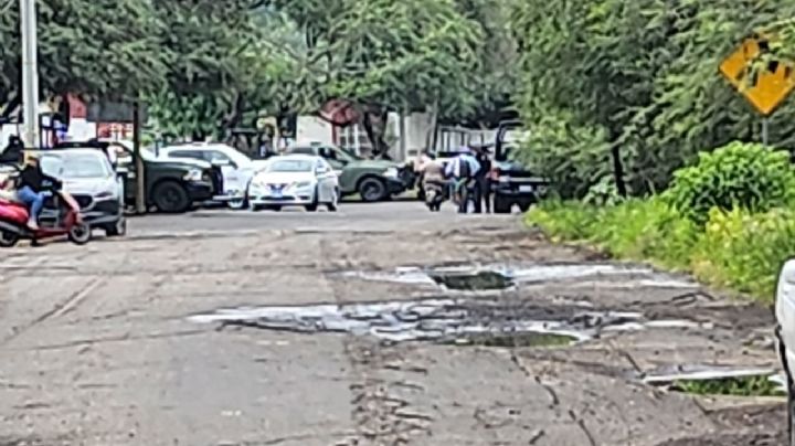 Bombardean con dron comandancia de Uriangato llena de policías