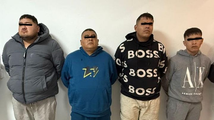 Caen 4 integrantes de "Los Gansos" en CDMX por extorsión, drogas y armas