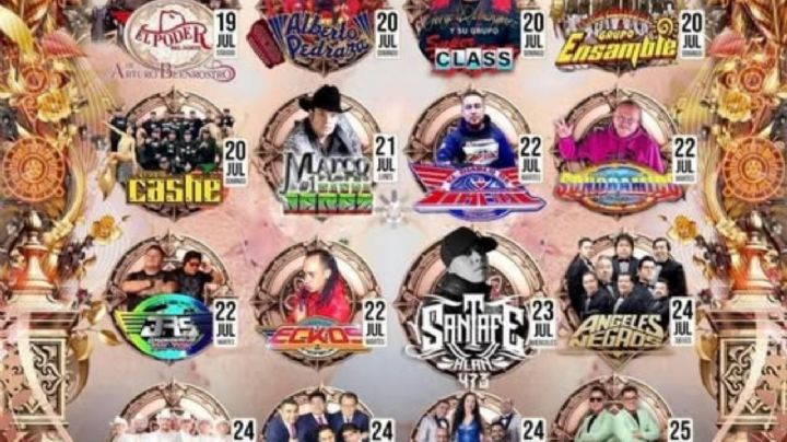 Feria de Chalco: conciertos gratis con Enanitos Verdes, Santa Fe Klan y Óscar D'León