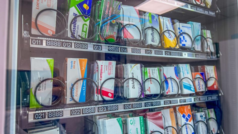 En las máquinas expendedoras deben teclearse códigos