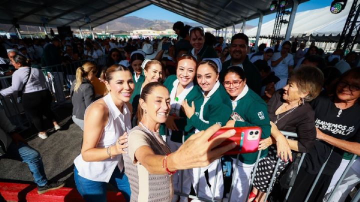 “México tiene a la mejor presidenta del mundo”: Marina del Pilar Ávila