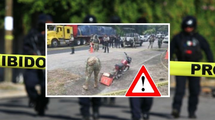 En Tihuatlán, hallan motocicleta de “Rappi” que ocultaba granada y armas; esto sabemos
