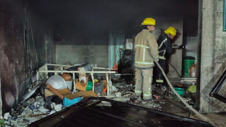 Ocurre explosión por acumulación de gas en vivienda de Santa Ana Hueytlalpan