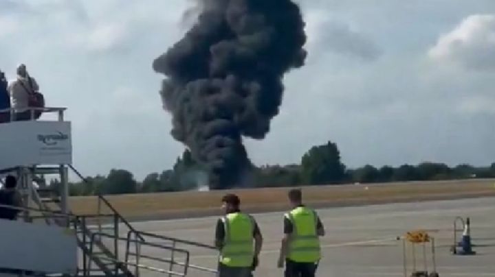 Avioneta se desploma en Inglaterra, todo lo que sabemos | VIDEO