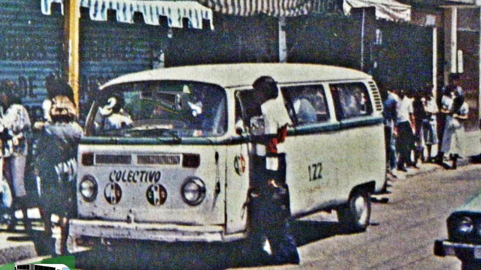 Antiguas combis en León Guanajuato