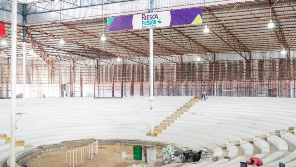 El palenque de Tulancingo fue remodelado para los siguentes conciertos