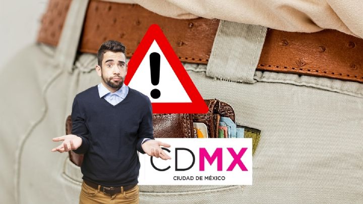 Así es el modus operandi de carteristas en el Centro de la CDMX