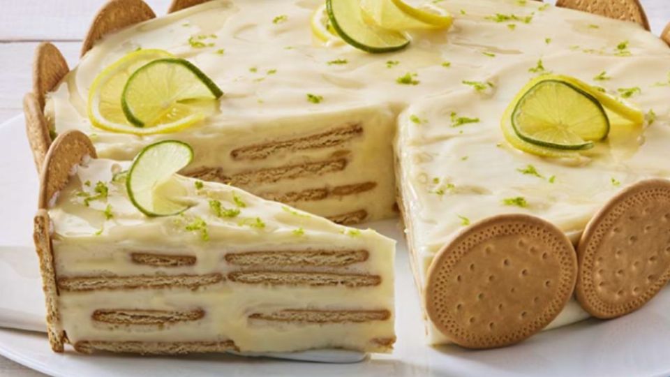 Postre Pie de limón casero