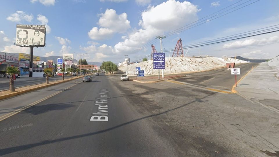 Los conductores multados se estacionaron afuera del estadio Hidalgo