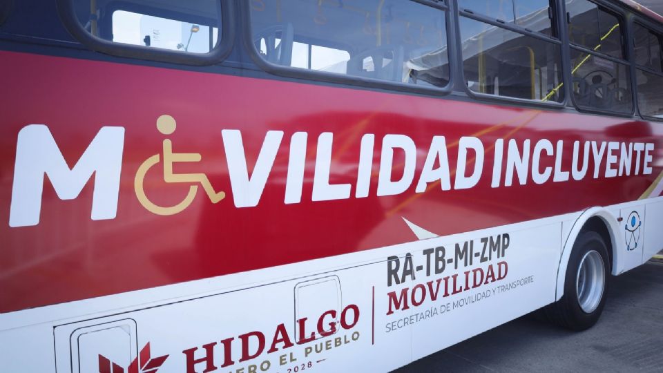 La nueva ruta que operará en Pachuca se llama Movilidad Incluyente