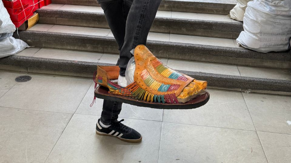 El huarache más grande del mundo