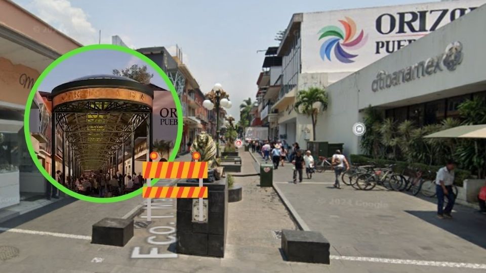 VIDEO: Así quedará el techado del Nuevo Paseo Madero en Orizaba