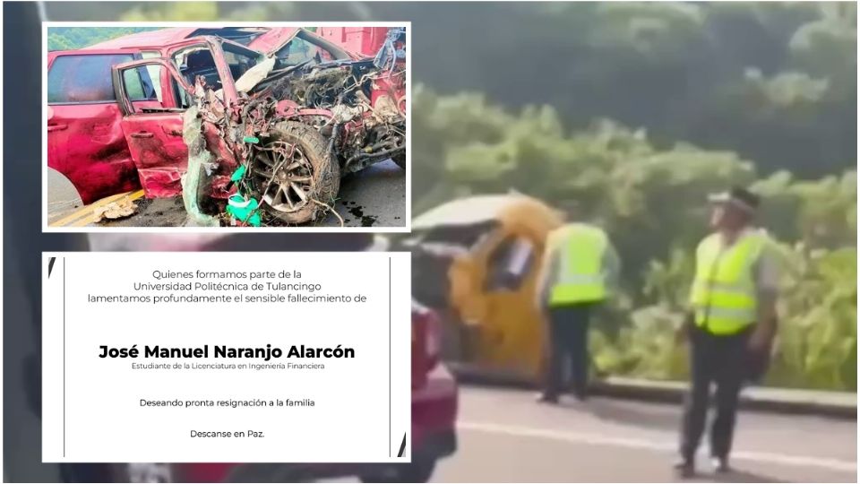 El choque fue contra un tráiler