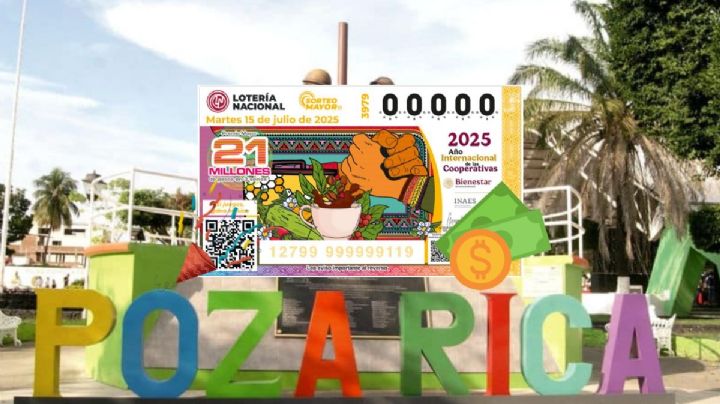 Lotería Nacional: ahora en Poza Rica, cae Premio Mayor de 7 millones de pesos con este boleto