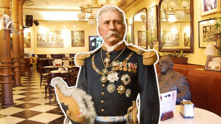 ¿Quién es el dueño de la cafetería de la CDMX que le rinde homenaje a Porfirio Díaz?