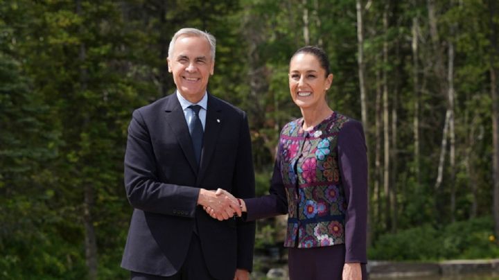 Sheinbaum confirma visita del primer ministro de Canadá, Mark Carney, a México