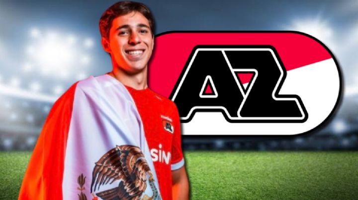 Mateo Chávez realiza un golazo en su debut con el AZ Alkmaar en Europa