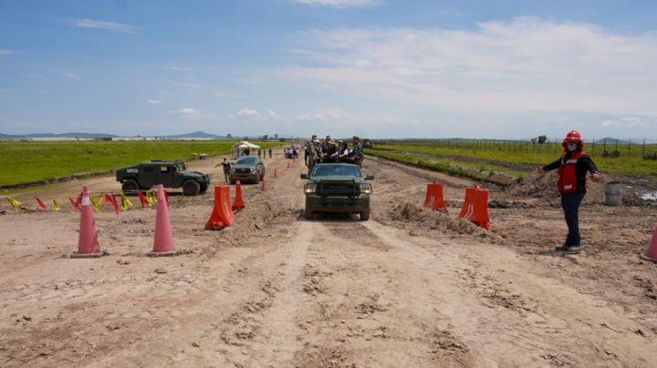 Tren AIFA-Pachuca, así va la obra; Menchaca supervisa los avances I Fotos