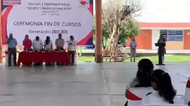 El video del fin de cursos en prepa de Chiapas que se convirtió en denuncia de acoso sexual