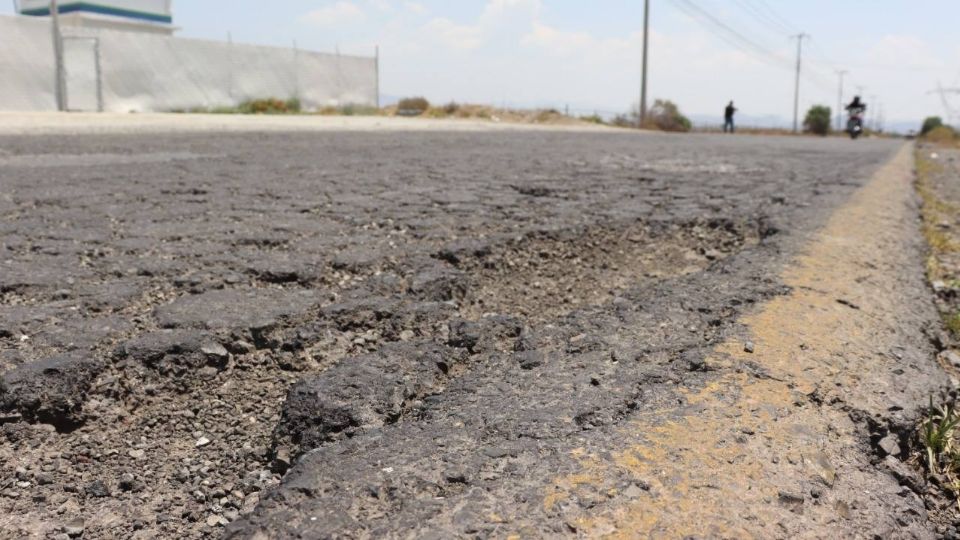 Actualmente en el bulevar Las Torres hay baches
