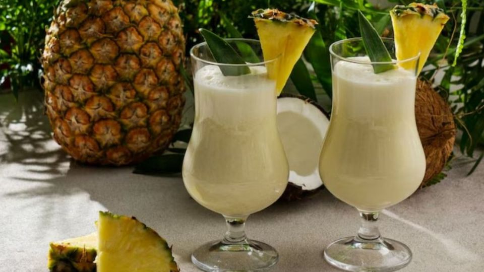 Piña colada casera