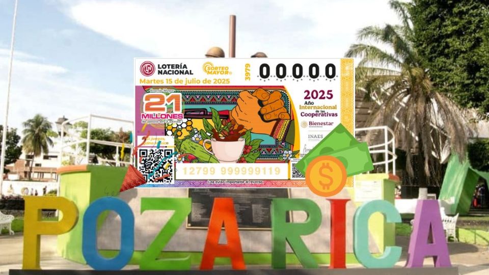 Lotería Nacional: cae el Premio Mayor en Poza Rica de 7 mdp con este número
