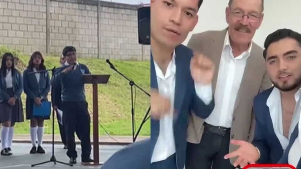 VIRAL: joven de Xico dedica palabras a La Arrolladora en graduación y lo invitan a concierto