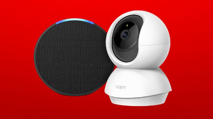 Este pack de Alexa Echo Pop y cámara de seguridad Tapo está regalado por el Prime Day (menos de $900)