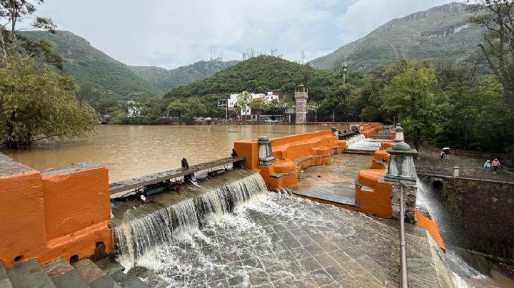 ¡La Presa de la Olla se desborda! Así luce hoy tras intensas lluvias