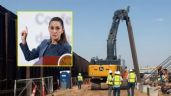 Foto ilustrativa de la nota titulada Sheinbaum descarta cooperación de México en construcción del muro fronterizo