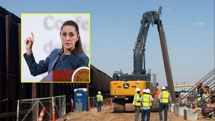 Sheinbaum descarta cooperación de México en construcción del muro fronterizo