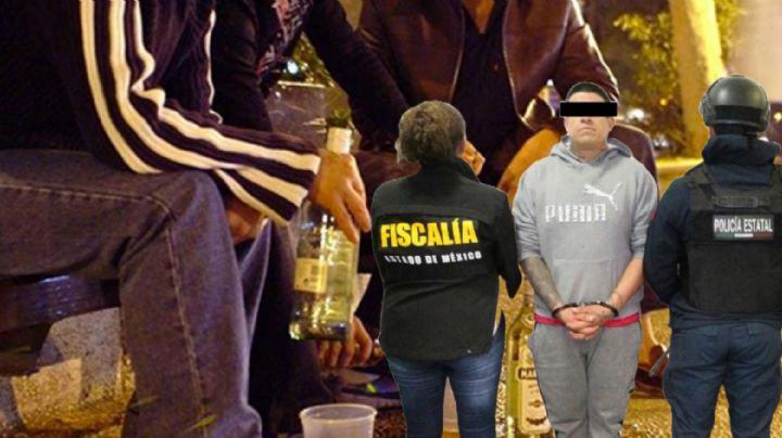 Por andar tomando en la calle, detienen a extorsionador del Edomex