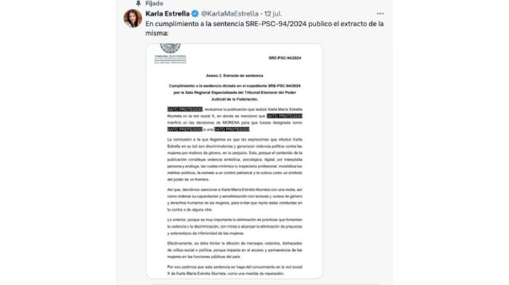 "Dato protegido": el caso Karla Estrella Murrieta