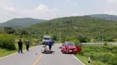 Foto ilustrativa de la nota titulada Muere motociclista en curvas de la carretera Tasquillo–Zimapán