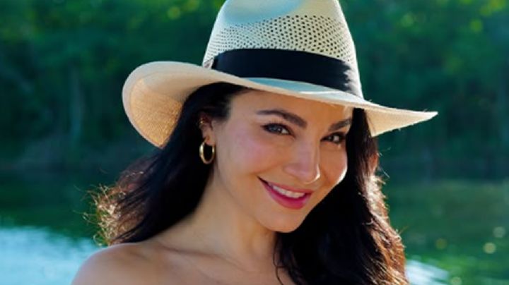 Martha Higareda se deja ver en público con su avanzado embarazo; así luce