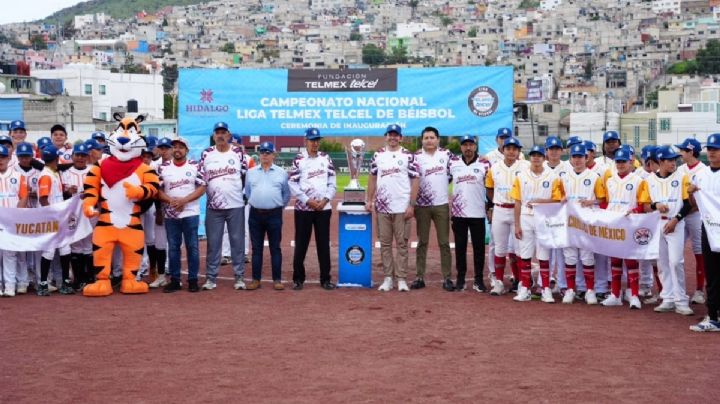 Hidalgo recibe el Campeonato Nacional de Béisbol Pre Junior 2025: participan 24 estados