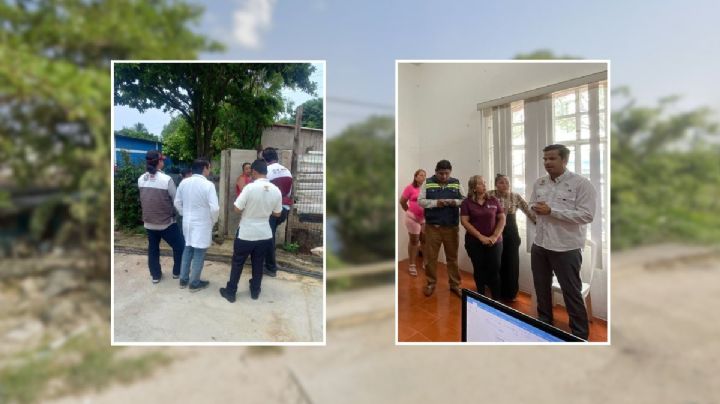 Toman muestras en arroyos de Mundo Nuevo, Coatzacoalcos, para dar con origen de olores a químicos