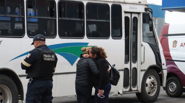Asaltan transporte público en la México-Puebla rumbo a CDMX; hay un herido