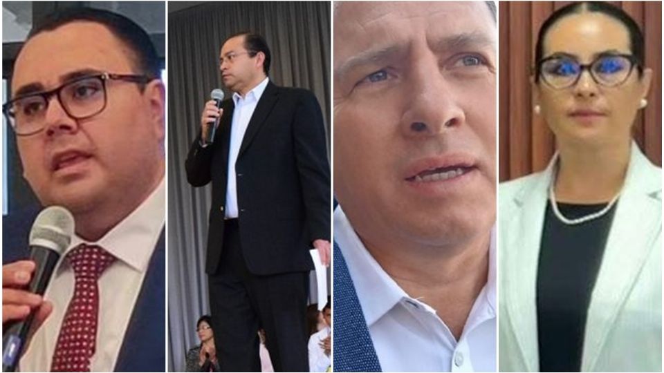 Francisco Hernández, Víctor del Villar, Tito Dorantes y Brenda Flores son nuevos rectores